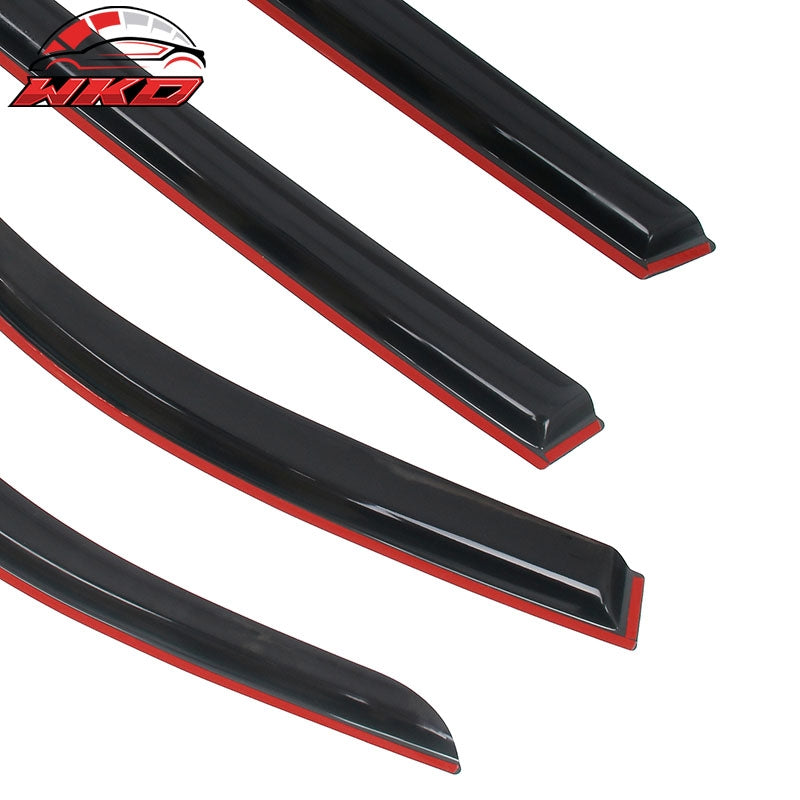 Fits 19-26 BMW G05 X5 Tape on Window Visors Vent Rain Sun Wind Guards Deflectors