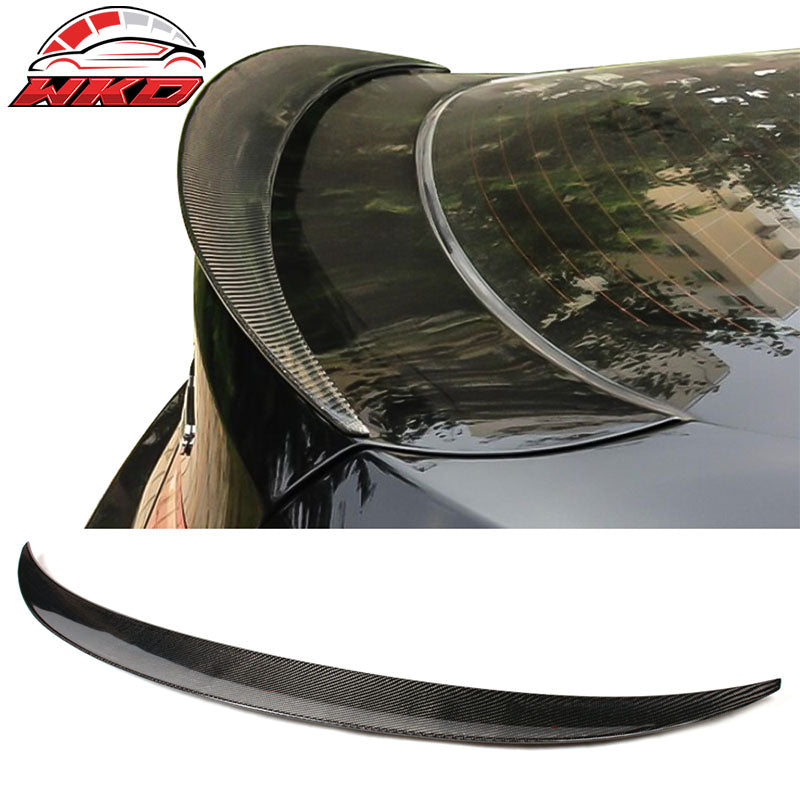 Fits 08-14 BMW X6 E71 P Style Rear Trunk Spoiler Wing Lip Matte Carbon Fiber