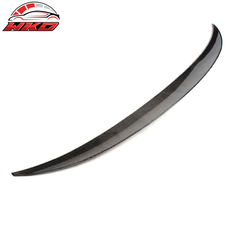 Fits 08-14 BMW X6 E71 P Style Rear Trunk Spoiler Wing Lip Matte Carbon Fiber