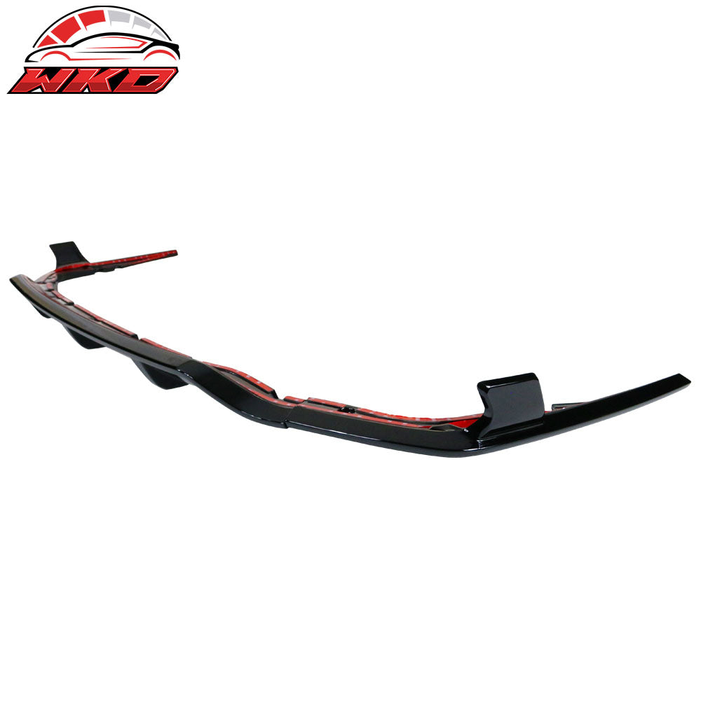 For 19-23 BMW G07 X7 M Sport 3PCS Rear Bumper Lip ABS Gloss Black