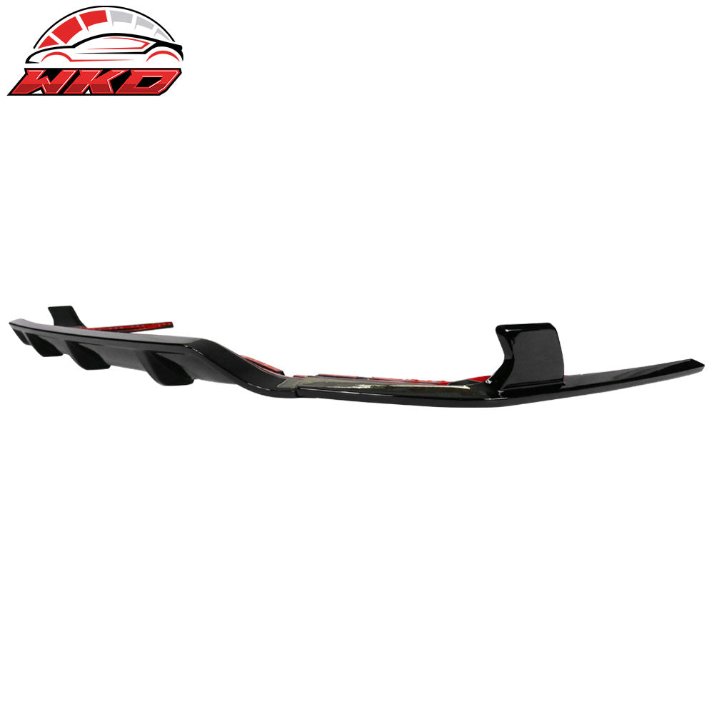 For 19-23 BMW G07 X7 M Sport 3PCS Rear Bumper Lip ABS Gloss Black