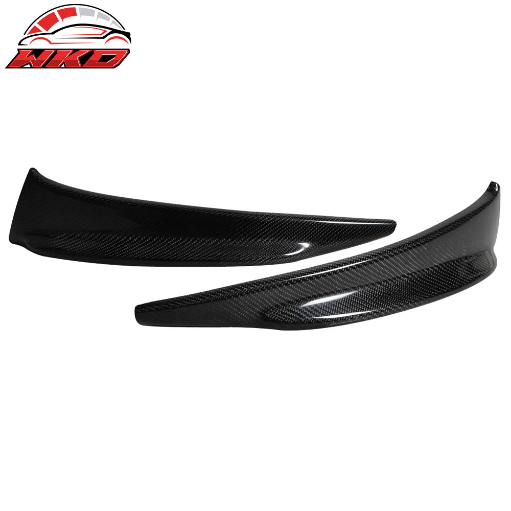 Wholesale 09-12 BMW E89 Z4 Add-On Front Bumper Lip Spoiler 2PCS Style Carbon Fiber