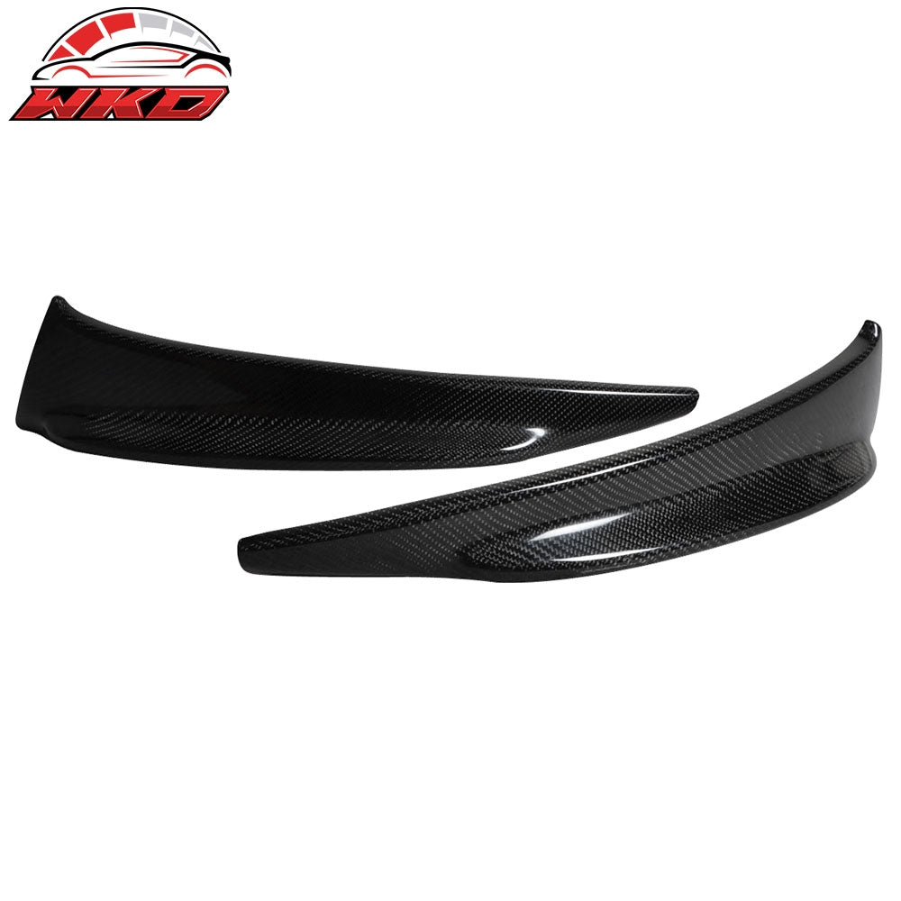 Wholesale 09-12 BMW E89 Z4 Add-On Front Bumper Lip Spoiler 2PCS Style Carbon Fiber
