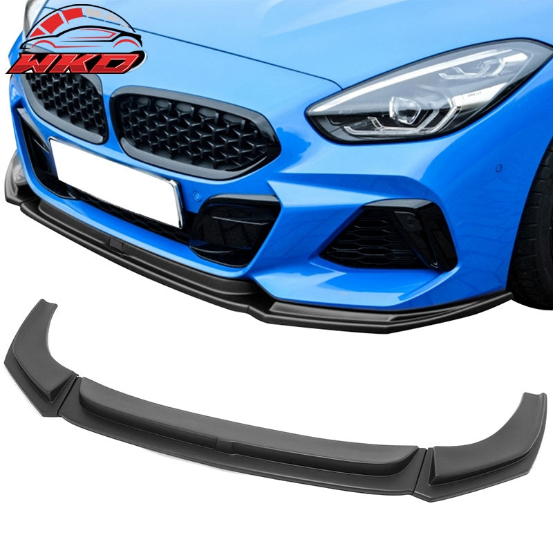 Wholesale 19-26 BMW Z4 G29 M-Tech H Style Front Bumper Lip Spoiler Matte Black ABS - Wikond Auto
