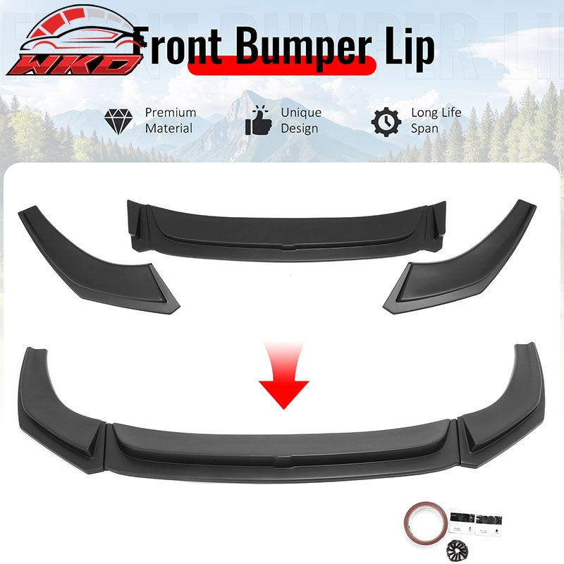Wholesale 19-26 BMW Z4 G29 M-Tech H Style Front Bumper Lip Spoiler Matte Black ABS - Wikond Auto