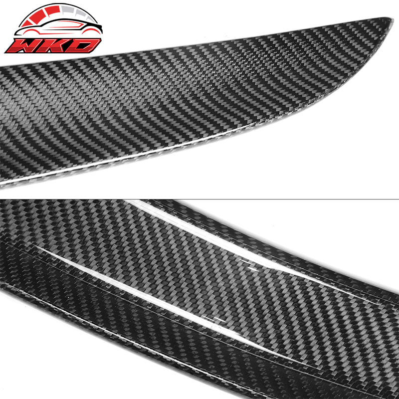 Fits 09-16 BMW Z Series Z4 E89 3D Style Rear Trunk Spoiler Matte Carbon Fiber