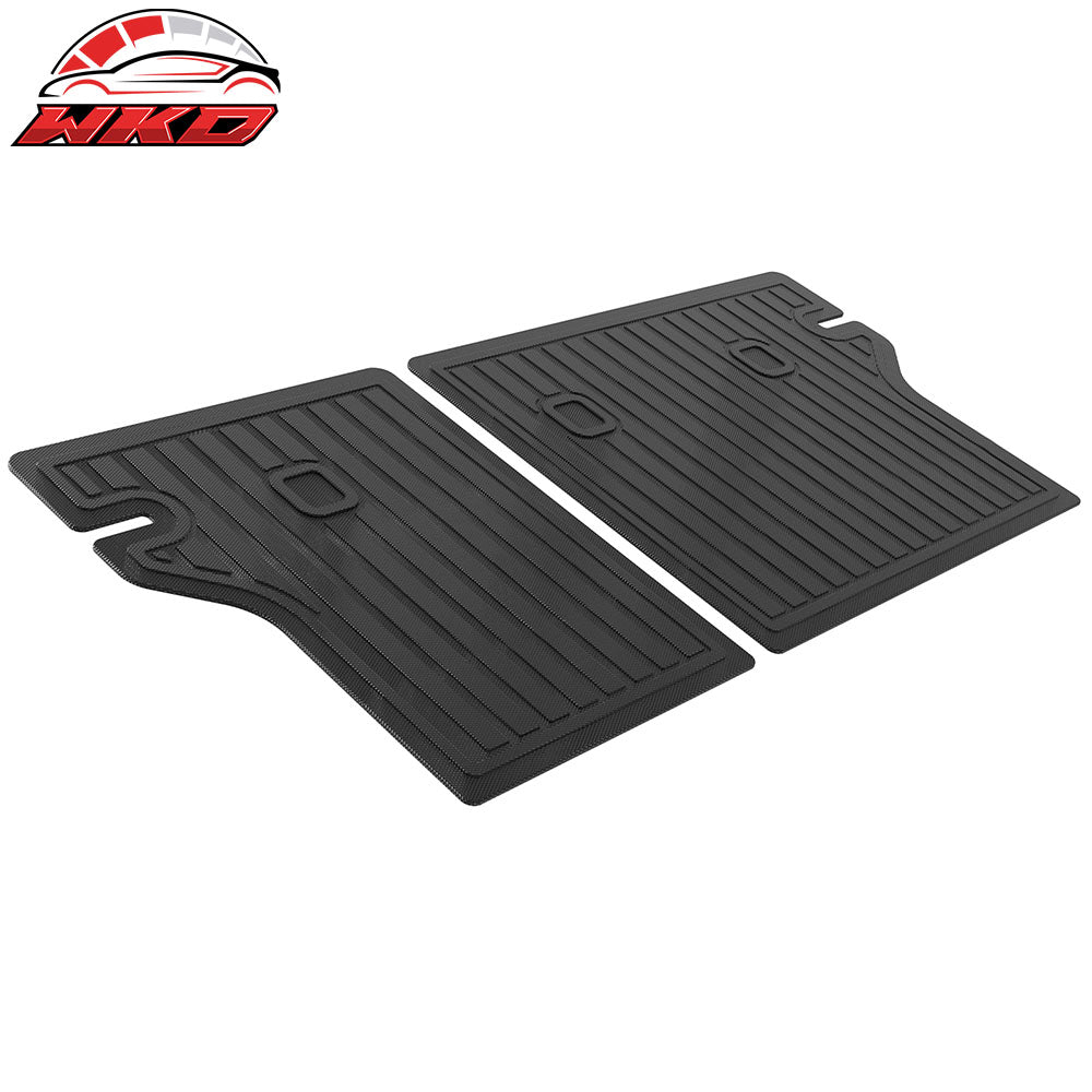 Fits 22-25 Toyota Corolla Cross AWD TPE Backrest Mats Rear Back Seat Protector