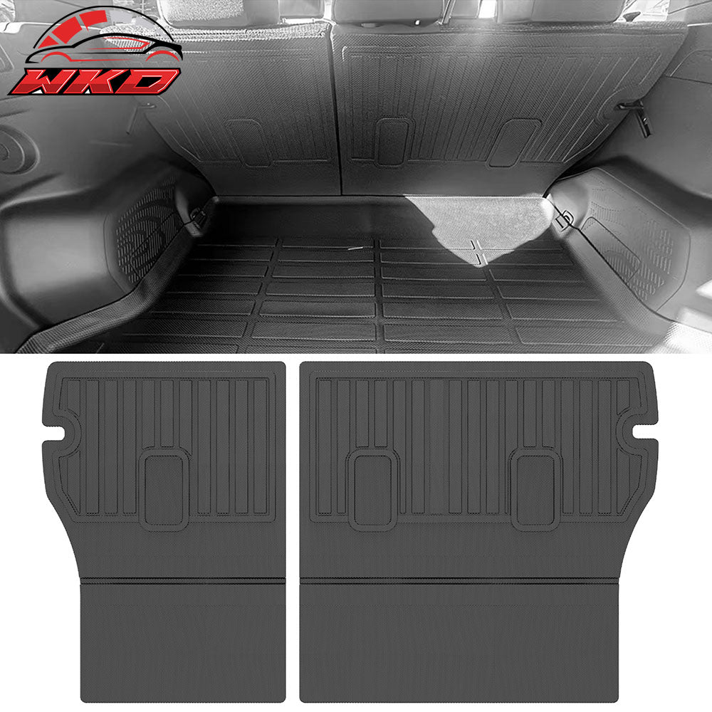 Fits 25-26 Subaru Forester All Weather TPE Backrest Mat Rear Back Seat Protector