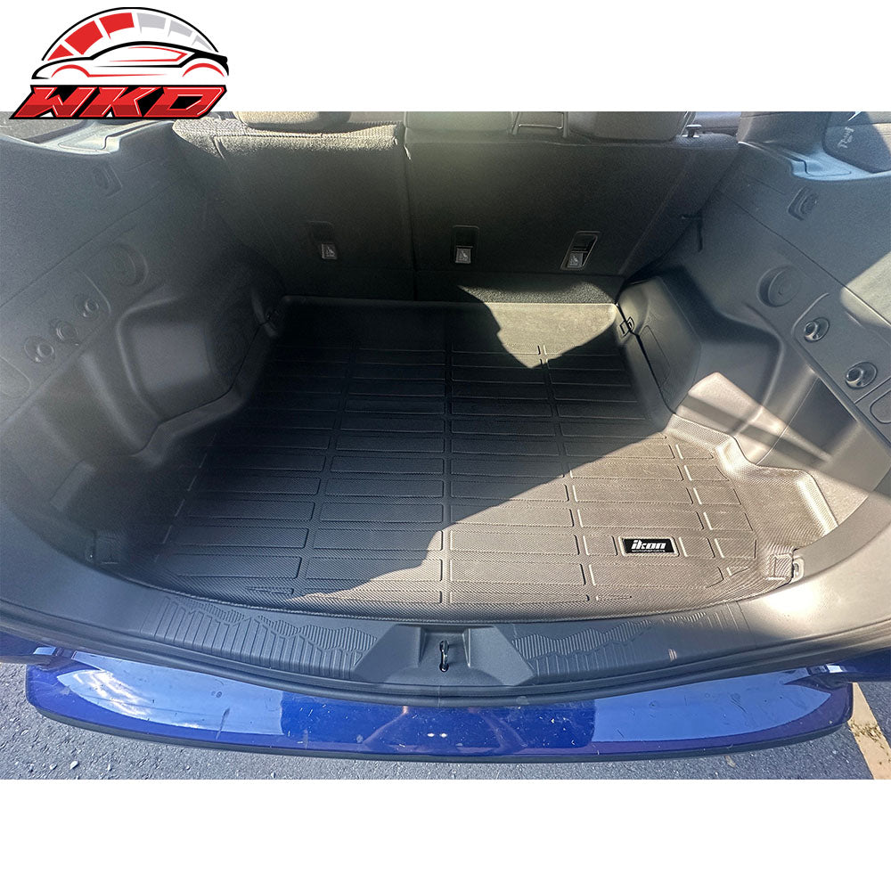 Fits 25-26 Subaru Forester All Weather TPE Backrest Mat Rear Back Seat Protector