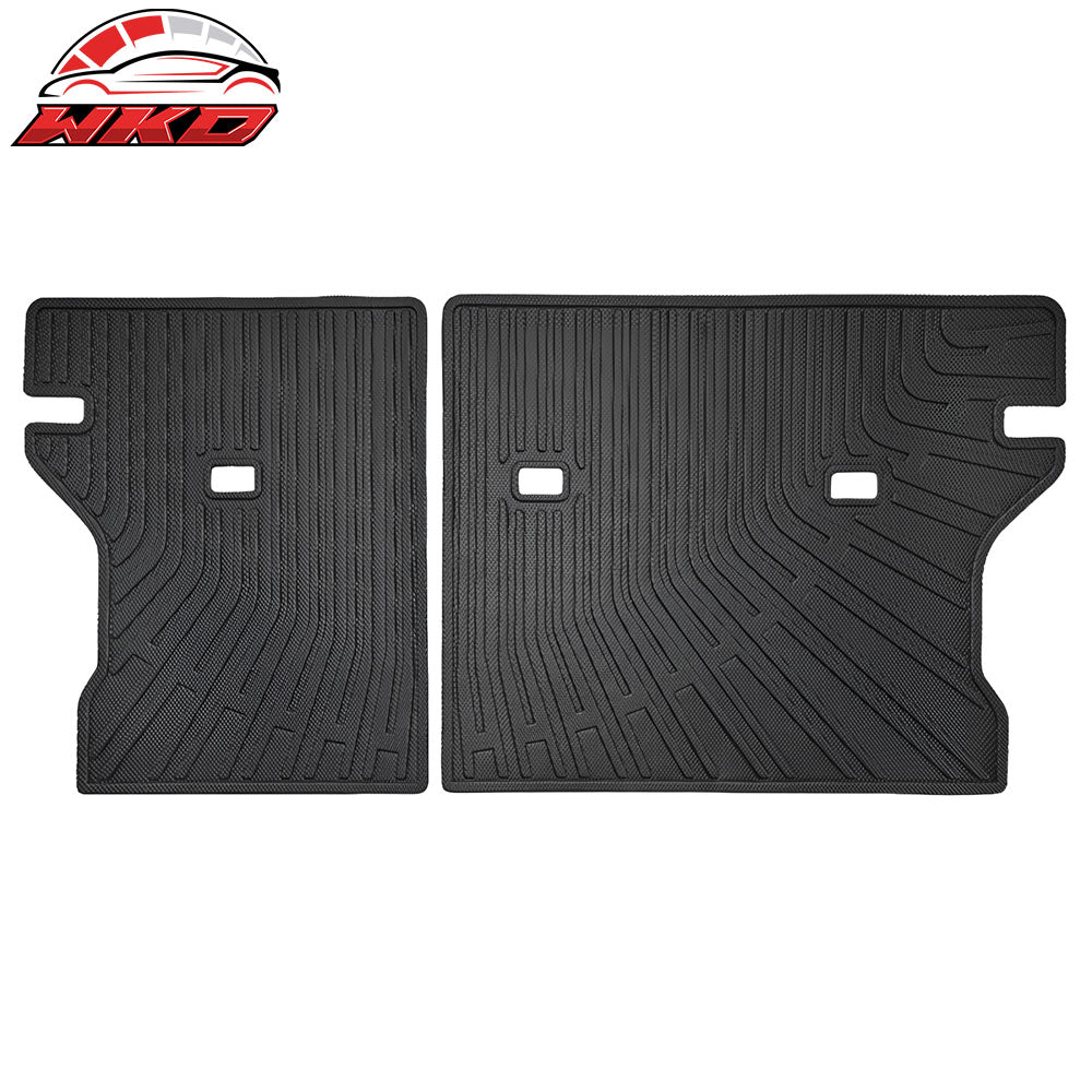 Fits 22-24 Corolla Cross/Hybrid TPE Rear Backrest Mats Seat Back Cover Liner 2PC
