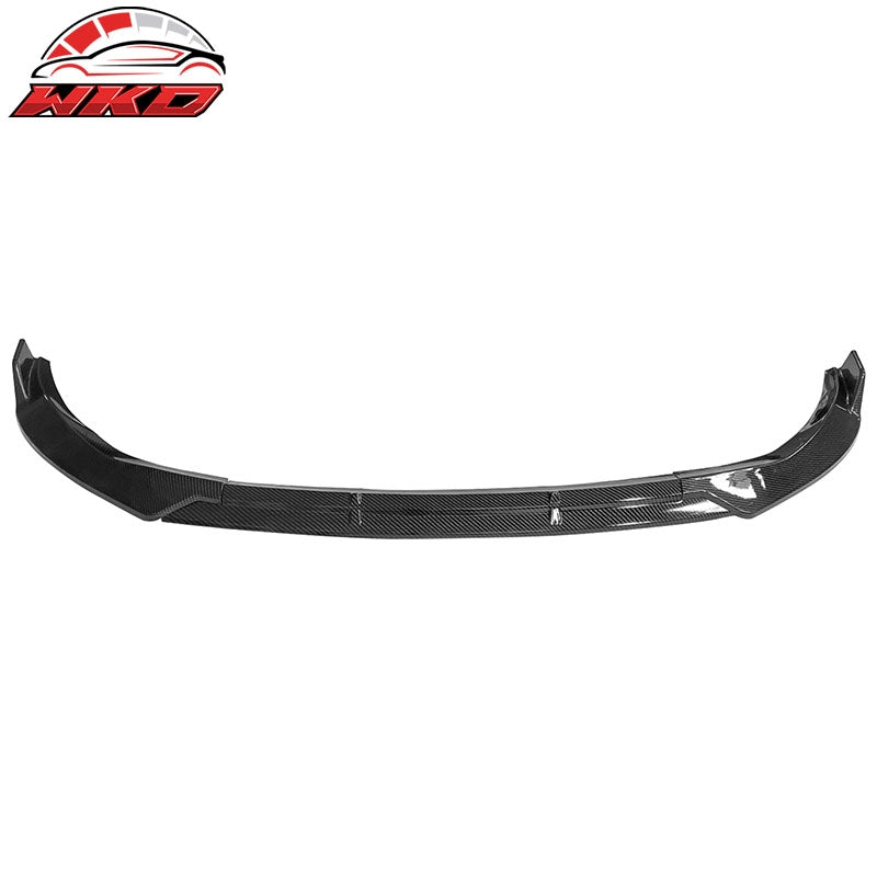 Wholesale For 19-22 Benz C-Class C43 AMG C300 BR Style Front Bumper Lip Carbon Fiber Print - Wikond Auto