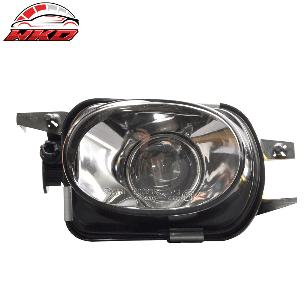 Fits 01-07 Benz W203 C-Class Sedan 2PCS Front Bumper Fog Lights Lamp Replacement