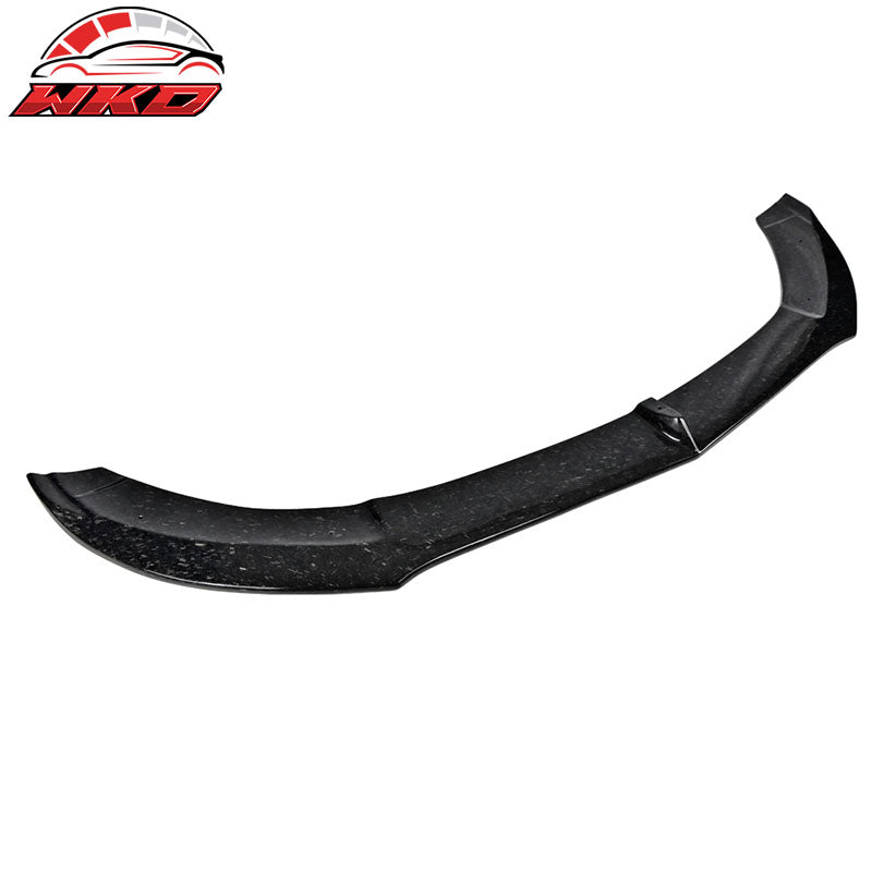 Fits 15-18 Benz W205 PSM Front Bumper Lip Forged Carbon Fiber