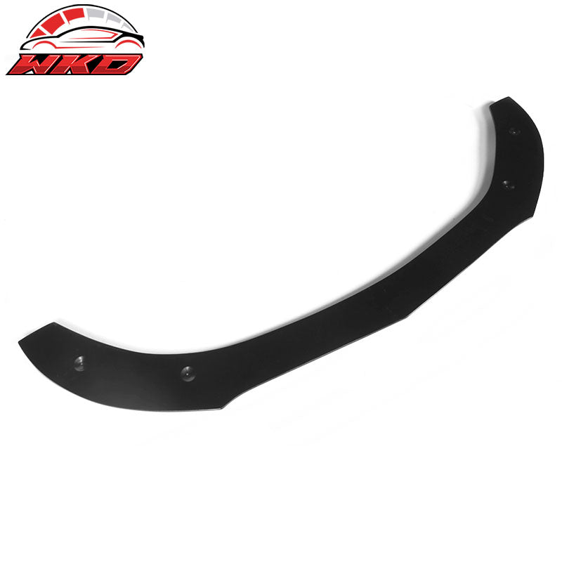 Fits 15-18 Benz W205 Sedan AMG Sport PSM Front Bumper Lip - Matte Carbon Fiber