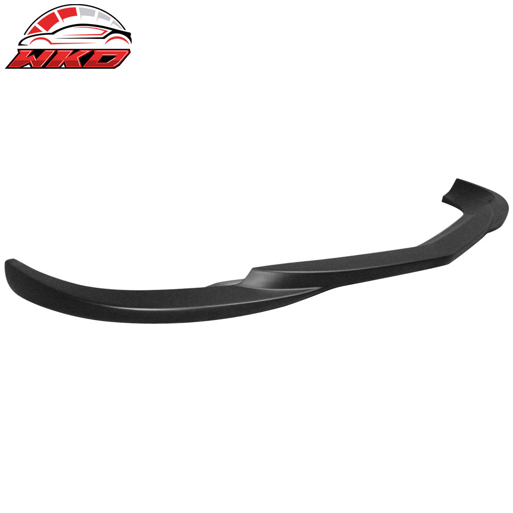 Fits 12-14 Benz C Class W204 Front Bumper Lip GH Style ABS Plastics Matte Black