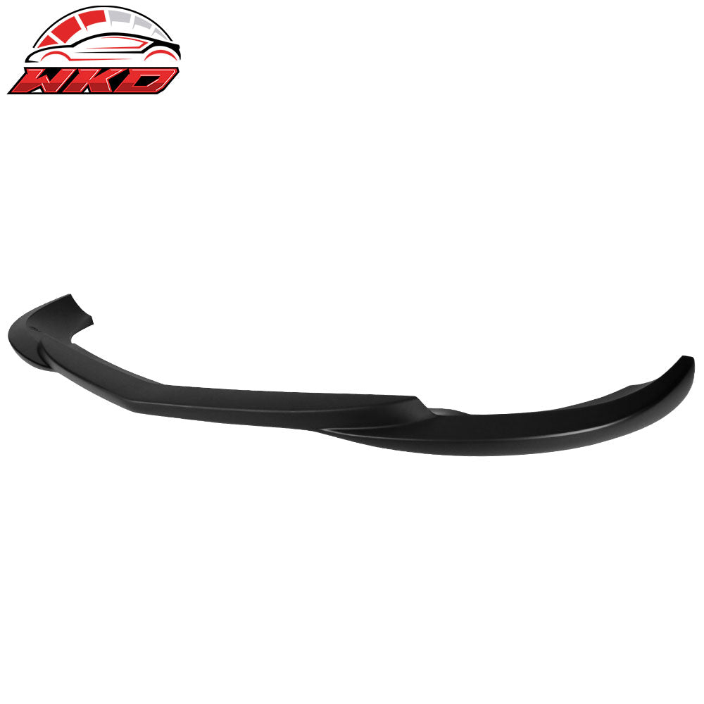 Fits 12-14 Benz C Class W204 Front Bumper Lip GH Style ABS Plastics Matte Black