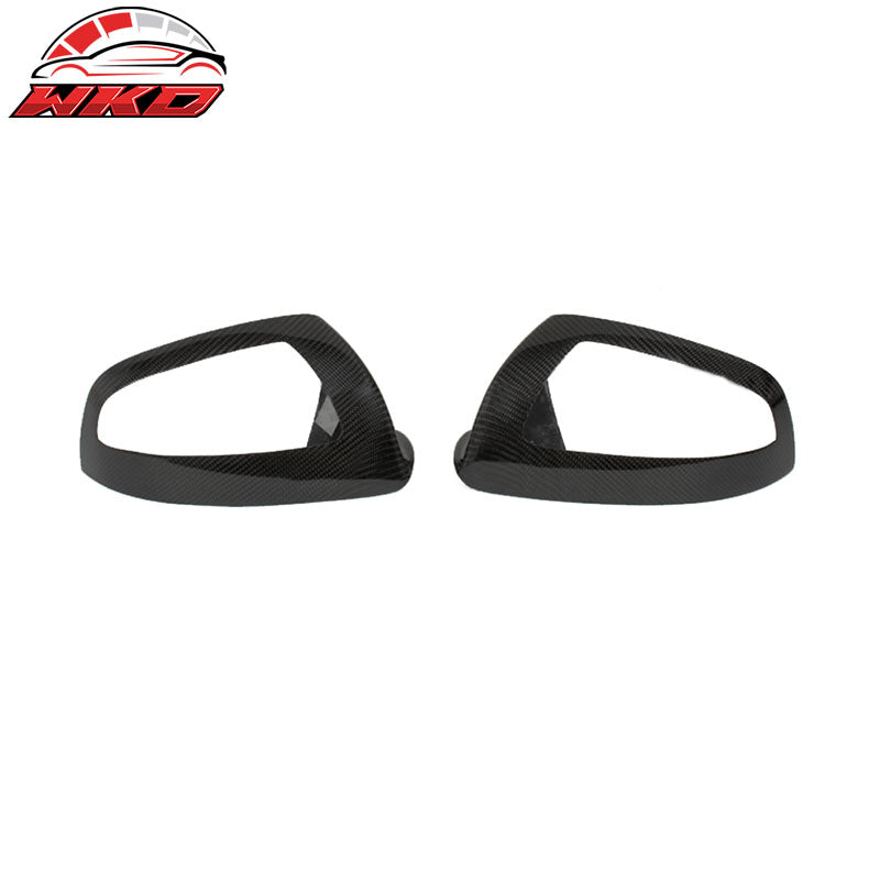 Wholesale 08-11 Benz C-Class W204 Sedan 2PCS Side Mirror Cover Cap Matte Carbon Fiber