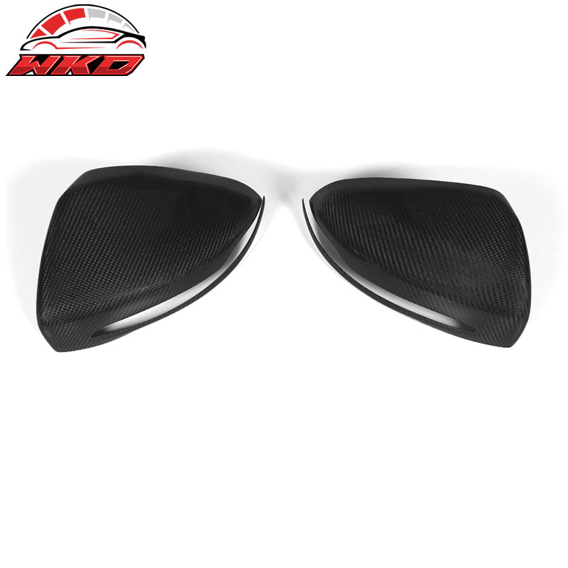 Wholesale 15-18 Benz W205 C Class W222 S Class 2PCS Mirror Covers Matte Carbon Fiber