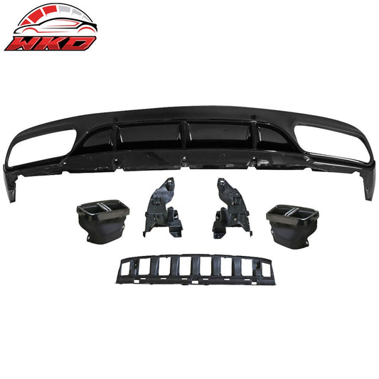 Wholesale 15-18 Benz C-Class W205 C63 Coupe Edition AMG Style Rear Bumper Diffuser PP