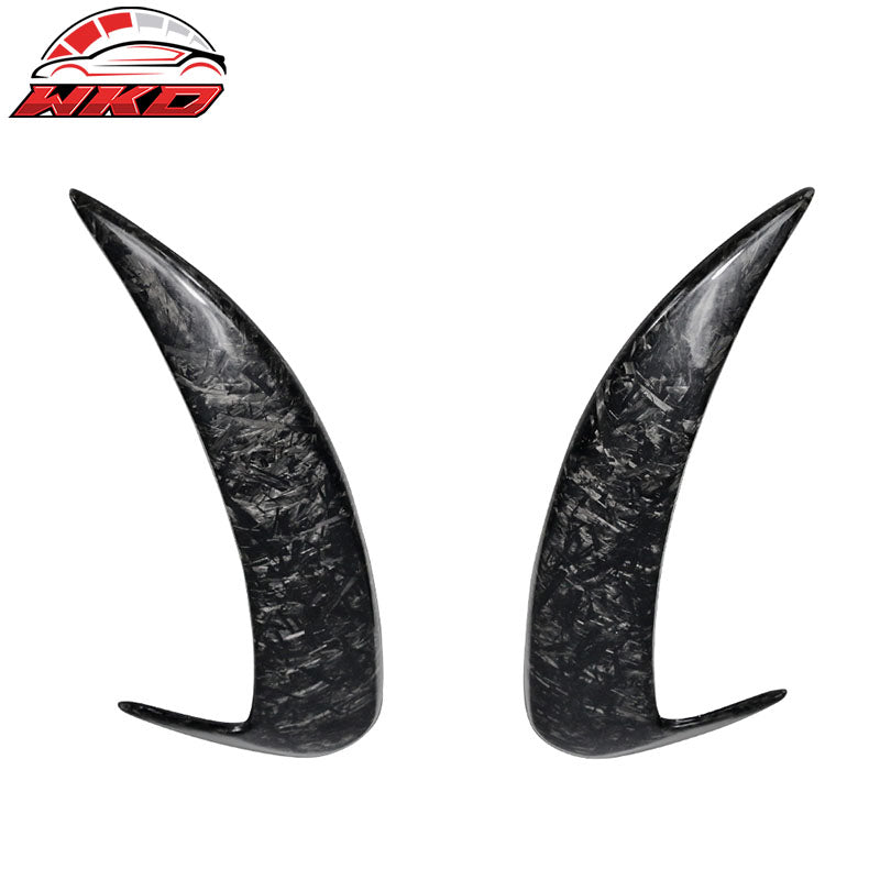 Wholesale 15-18 Benz W205 JC Rear Bumper Spoiler Forged Carbon Fiber
