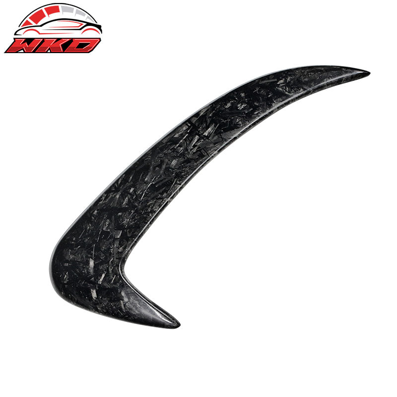 Fits 15-18 Benz W205 JC Rear Bumper Spoiler Forged Carbon Fiber