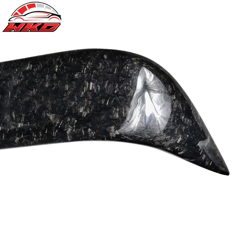 Fits 15-21 Benz W205 OE Style Roof Spoiler Forged Carbon Fiber