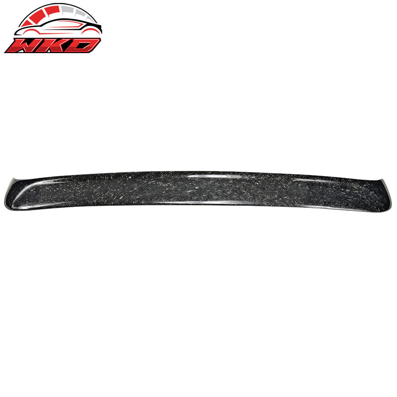 Fits 15-21 Benz W205 C Class OE Style Roof Spoiler Forged Matte Carbon Fiber
