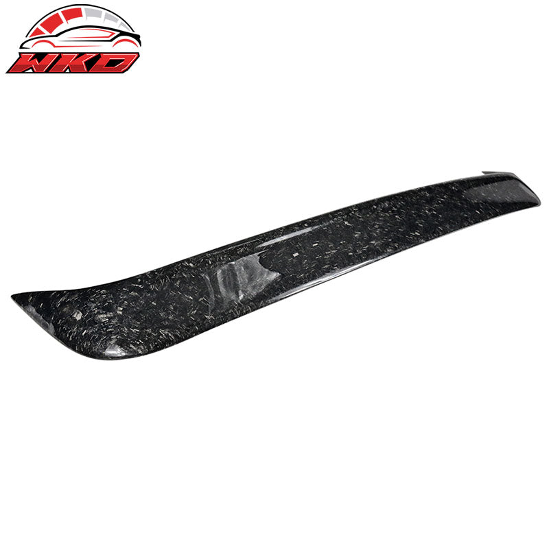 Fits 15-21 Benz W205 C Class OE Style Roof Spoiler Forged Matte Carbon Fiber