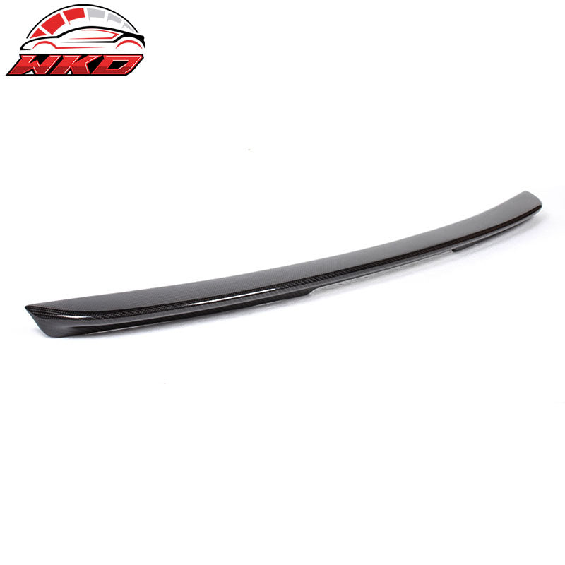 Fits 01-07 Benz C-Class W203 Sedan AMG Style Trunk Spoiler Matte Carbon Fiber