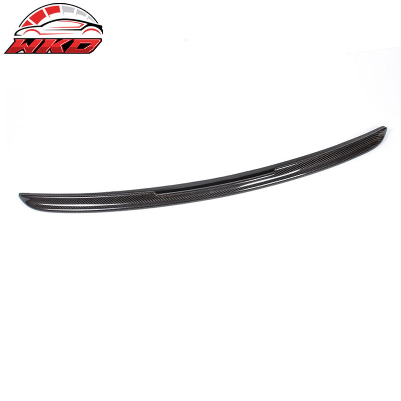 Fits 01-07 Benz C-Class W203 Sedan AMG Style Trunk Spoiler Matte Carbon Fiber