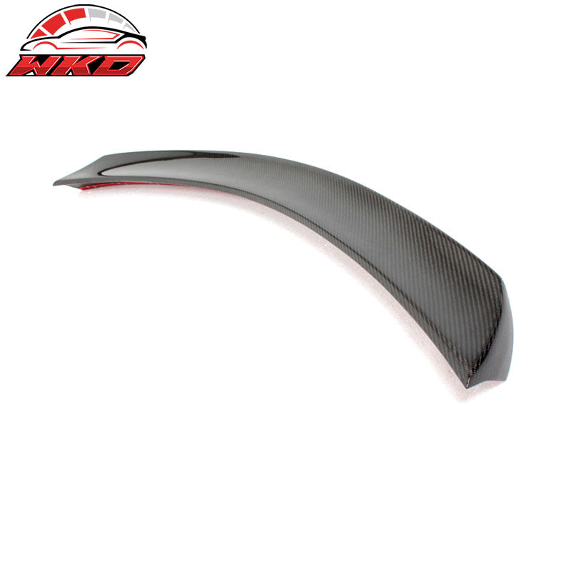 For 08-14 Benz C-Class W204 C350 C63 V Carbon Fiber Trunk Spoiler
