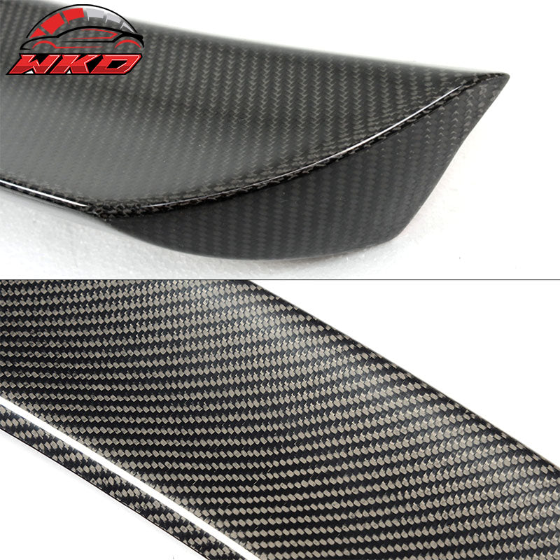 For 08-14 Benz C-Class W204 C350 C63 V Carbon Fiber Trunk Spoiler