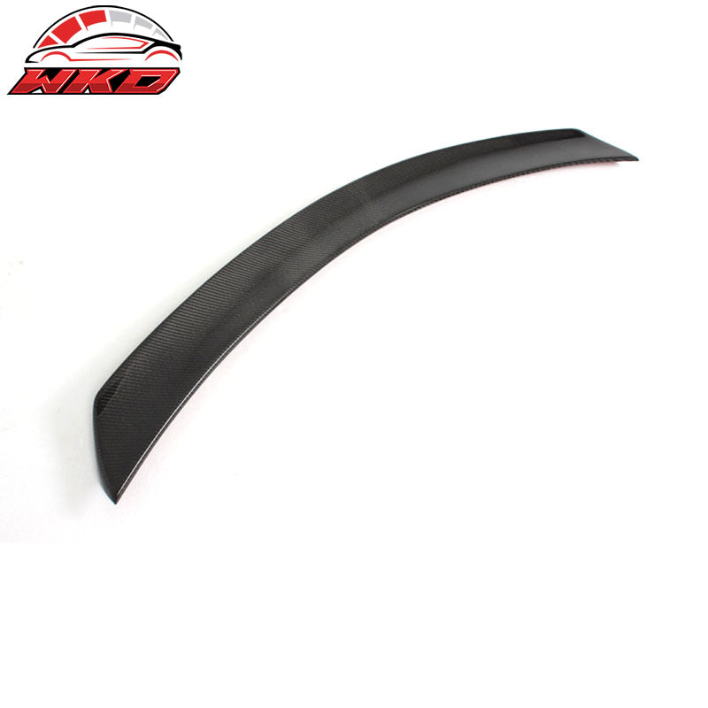 Fits 08-14 Benz C-Class W204 Sedan V Style Trunk Spoiler Wing Matte Carbon Fiber
