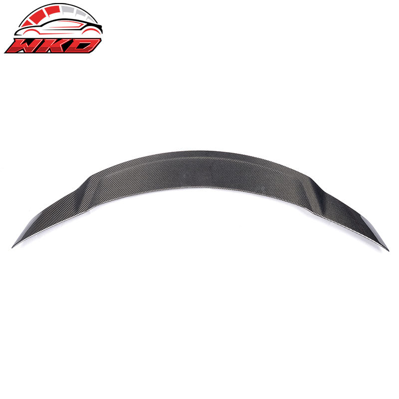 Fits 15-21 Mercedes-Benz W205 C Class Sedan JC Style Carbon Fiber Trunk Spoiler