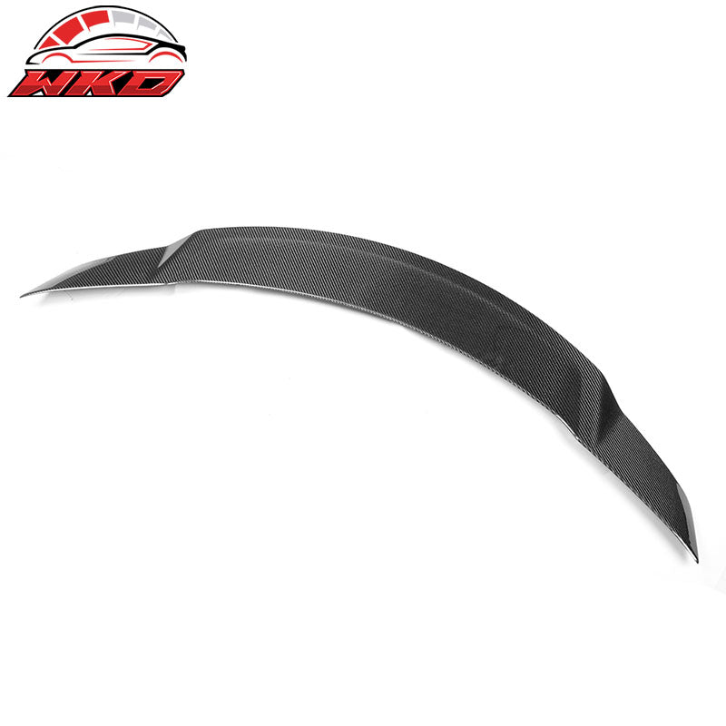 Fits 15-21 Mercedes-Benz W205 C Class Sedan JC Style Carbon Fiber Trunk Spoiler