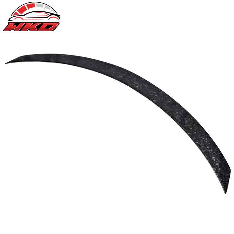 Fits 15-21 Benz W205 C Class ML Style Trunk Spoiler Forged Matte Carbon Fiber