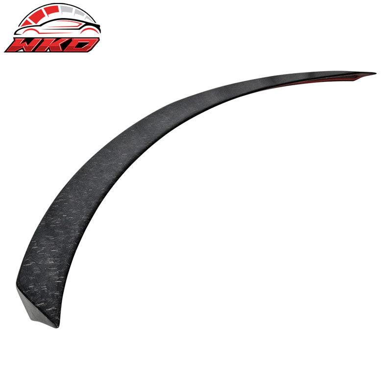 Fits 15-21 Benz W205 C Class ML Style Trunk Spoiler Forged Matte Carbon Fiber
