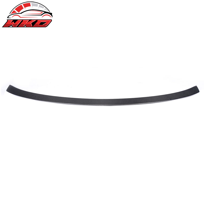 Fits 15-21 Benz W205 C Class 4Dr Sedan ML Style Trunk Spoiler Matte Carbon Fiber