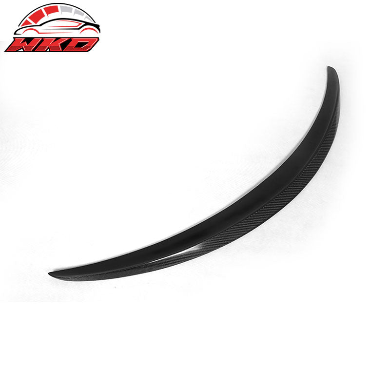 Fits 15-21 Benz W205 C Class Sedan 4Dr OE Style Trunk Spoiler Matte Carbon Fiber