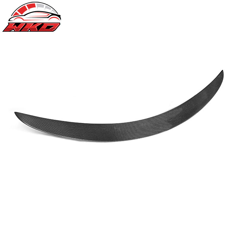 Fits 15-21 Mercedes-Benz W205 C Class Sedan OE style Carbon Fiber Trunk Spoiler
