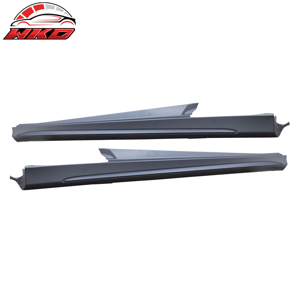 Fits 15-17 Benz W205 C Class With PDC Front Rear Bumper Side Skirts PP
