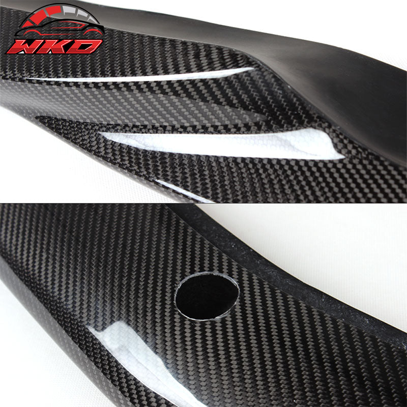 Fits 08-11 Benz W204 C63 AMG GH Carbon Fiber Front Bumper Lip