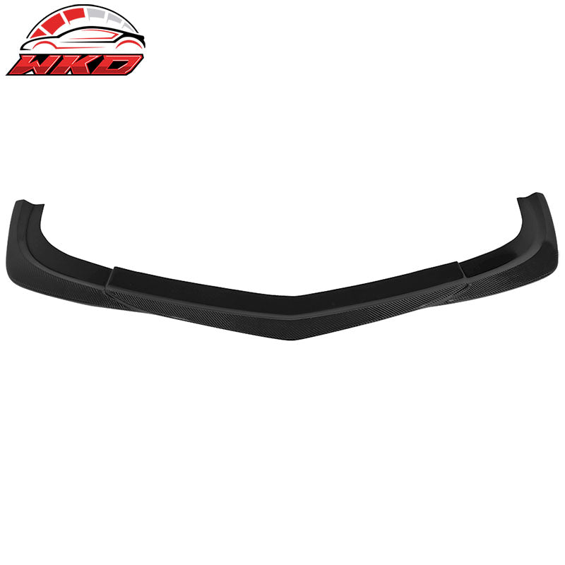 Wholesale 12-15 Benz W204 C63 AMG GH Style Front Bumper Lip Matte Carbon Fiber