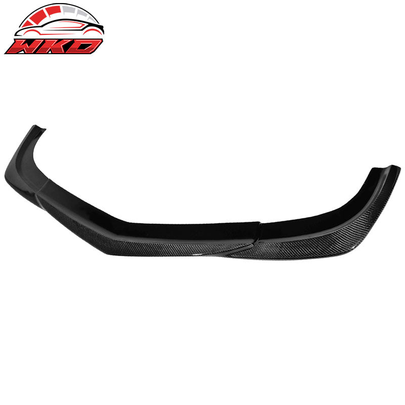 Fits 12-15 Benz W204 C-Class C63 AMG GH Style Front Bumper Lip Carbon Fiber CF