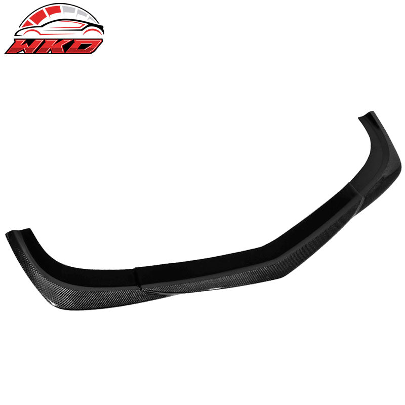 Fits 12-15 Benz W204 C-Class C63 AMG GH Style Front Bumper Lip Carbon Fiber CF