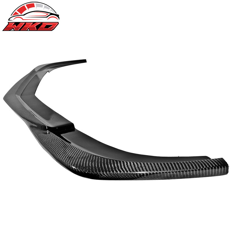 Fits 12-15 Benz W204 C-Class C63 AMG GH Style Front Bumper Lip Carbon Fiber CF