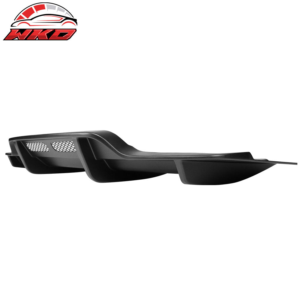Fits 15-18 Benz C-Class C63 AMG PSM Style Rear Bumper Lip Diffuser Matte Black