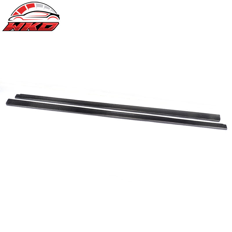 Wholesale 08-14 Benz C Class W204 C63 Sedan DP Style Side Skirts Matte Carbon Fiber - Wikond Auto