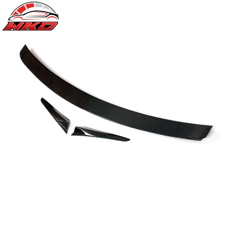 Fits 09-12 Mercedes CL Class W216 Coupe B Style Trunk Spoiler Matte Carbon Fiber