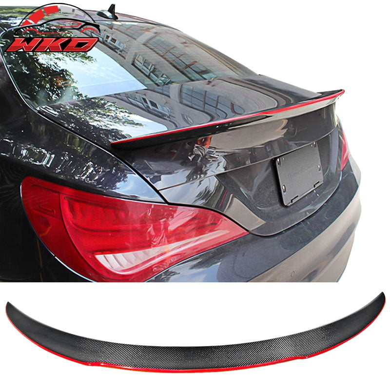 Wholesale 13-18 Benz CLA Class C117 W117 FD Style Rear Trunk Spoiler Carbon Fiber CF Carbon Fiber - Wikond Auto